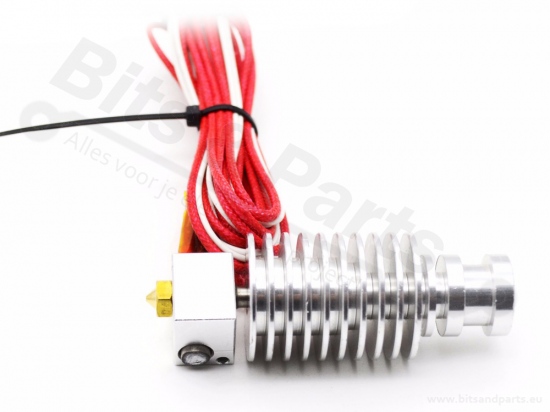 Hotend E3D V5 J-head short/direct aluminium 1,75mm/0,4mm 12V/40W